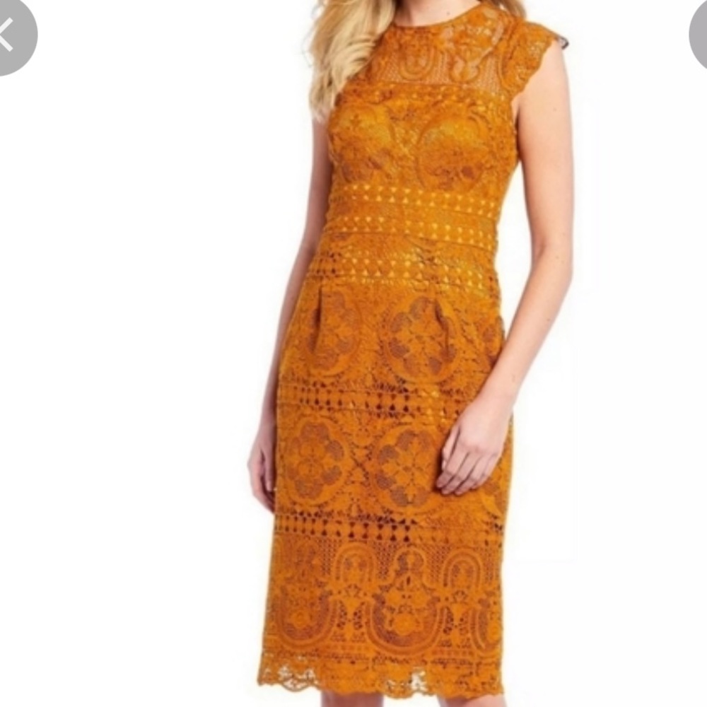 Antonio Melani NWT Gena Lace
Sheath Dress
$99 $199 Size: 8 ANTONIO MELANI